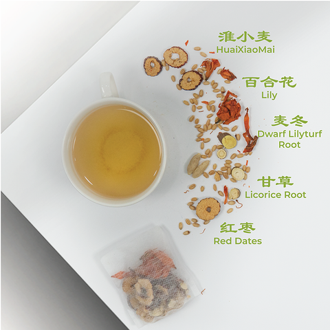 Sai Hing Lily Relief Tea (6 tea bag) 世兴百合舒气茶